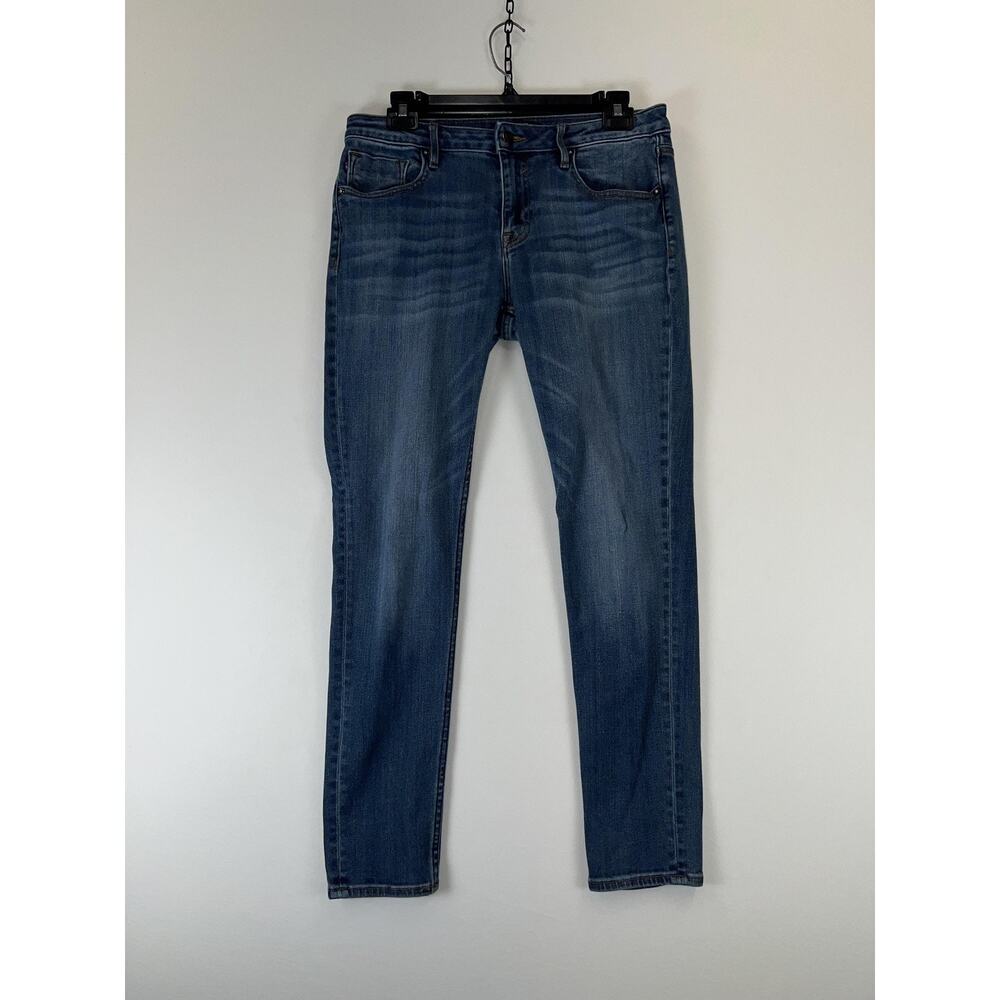 Vigoss Jeans Mens 31x29 Blue Jagger Skinny Classic Fit Stretch Denim Casual